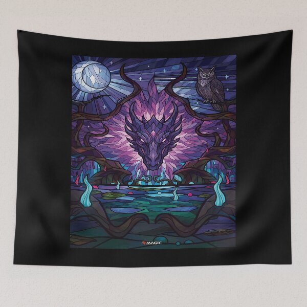 Item preview, Stained Glass Dragon and Owl designed and sold by Daniel Abdelmaseih.