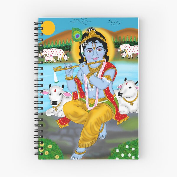 Item preview, Lord Krishna Divine Design – Spiritual Hindu God Artwork designed and sold by Harshit_Digital_Arts.