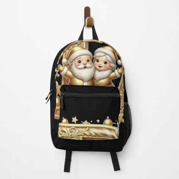 Item preview, Luxury Gold Christmas Letter C – Santa & Mrs. Claus Monogram designed and sold by ChaosModeArt.