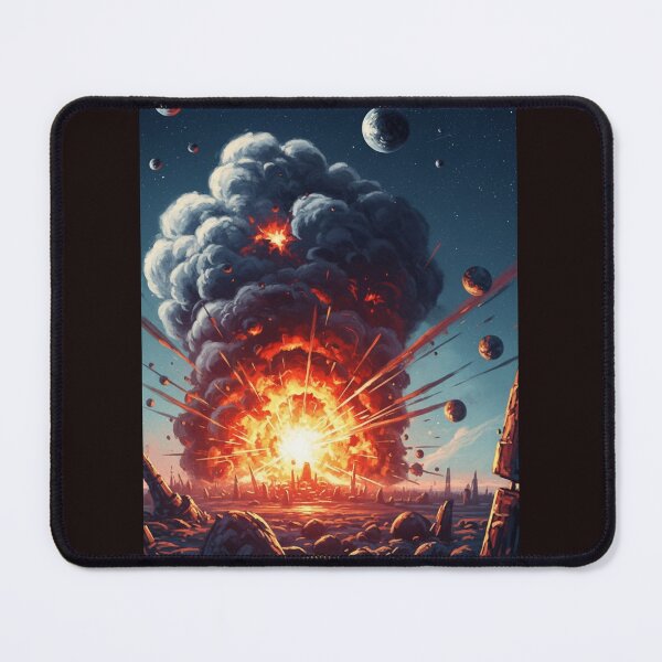 Item preview, "Planetary Apocalypse - Cosmic Explosion Sci-Fi" designed and sold by Dzblack.