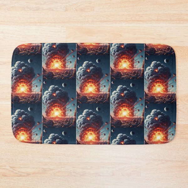 Item preview, "Planetary Apocalypse - Cosmic Explosion Sci-Fi" designed and sold by Dzblack.