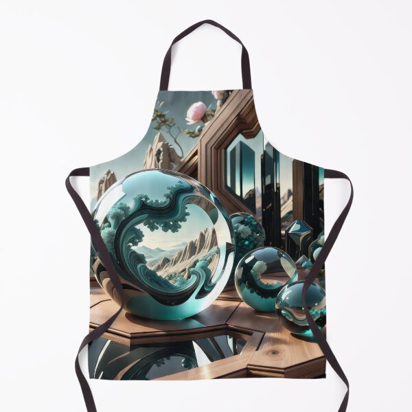 Item preview, Vaelor - 3D fractal landscape: digital fantasy collage designed and sold by QiMera.