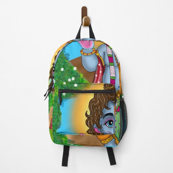 Item preview, Divine Krishna Spiritual Design – Sacred Hindu Cultural Artwork designed and sold by Harshit_Digital_Arts.