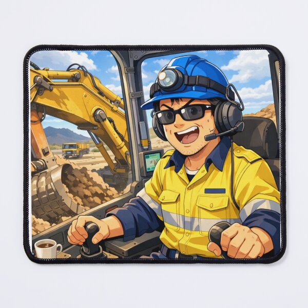 Item preview, Digger Diesel the coolest excavator driver on sight designed and sold by Mishco courier co.
