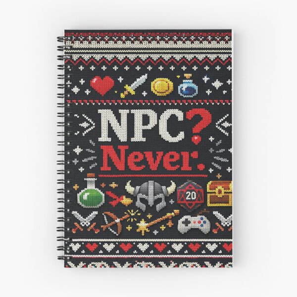 Item preview, NPC Never Pro Gamer Cosplay Knitted Design designed and sold by Mauswohn.