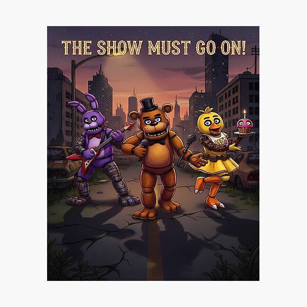 Item preview, The Show Must Go On! designed and sold by Daniel Abdelmaseih.