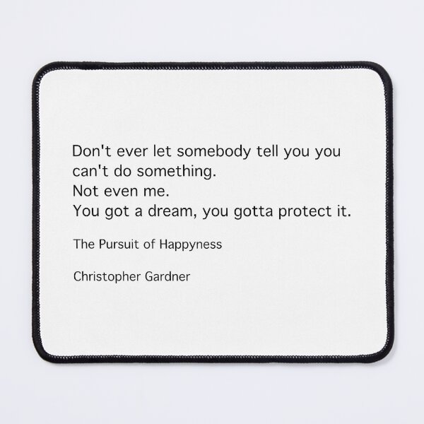 Item preview, The Pursuit of Happyness designed and sold by Hippo Quotes.
