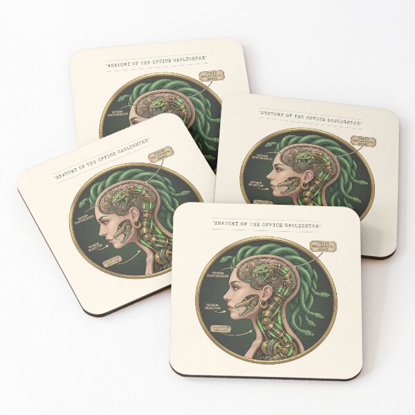 Item preview, Funny Coworker Gift - Medusa Anatomy Steampunk Office Decor designed and sold by Top-Tier Thinking .