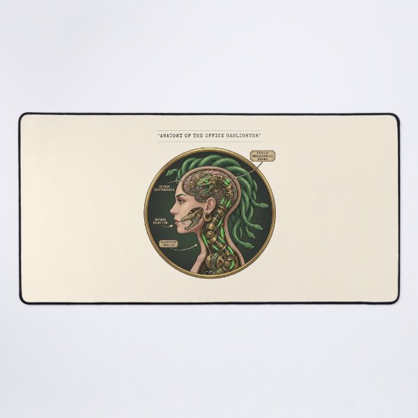 Item preview, Funny Coworker Gift - Medusa Anatomy Steampunk Office Decor designed and sold by Top-Tier Thinking .