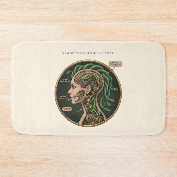 Item preview, Funny Coworker Gift - Medusa Anatomy Steampunk Office Decor designed and sold by Top-Tier Thinking .