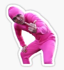 Pink Guy Sticker