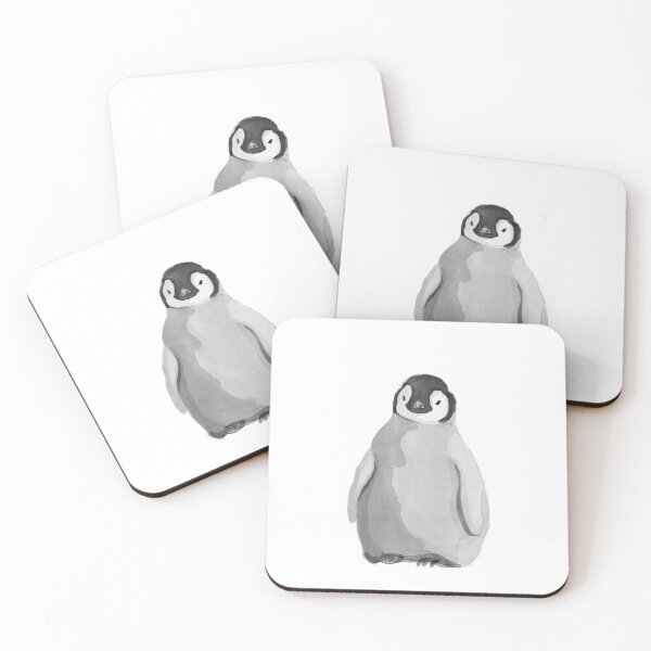 Item preview, Water colour cute baby penguin  designed and sold by elizabeth web ✿.