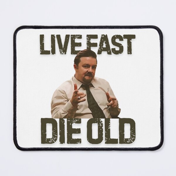 Item preview, Live fast die old Brent Quote designed and sold by UNK-Fatigues.