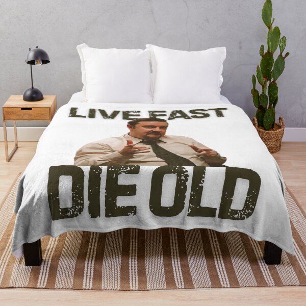 Item preview, Live fast die old Brent Quote designed and sold by UNK-Fatigues.