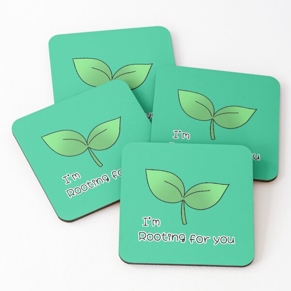 Item preview, Funny Plant Pun - I'm Rooting For You - Cute Groeth Illustration designed and sold by ubborn.
