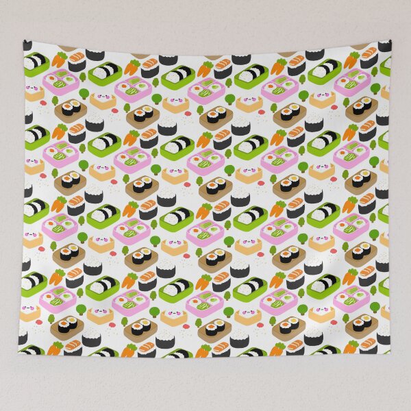 Item preview, Magical Bento Town Seamless designed and sold by KJackArtwork.