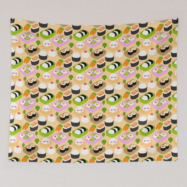 Item preview, Magical Bento Town Seamless designed and sold by KJackArtwork.