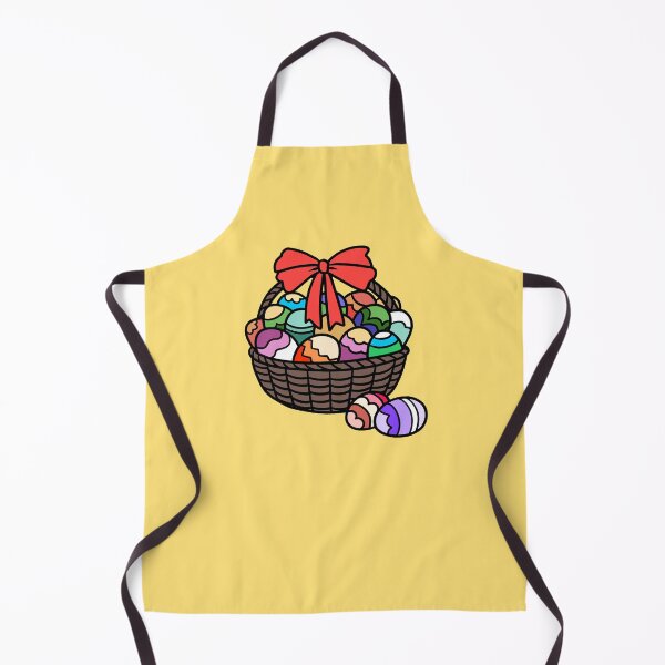 Item preview, Cute Easter Basket with Colorful Patterned Eggs designed and sold by ubborn.