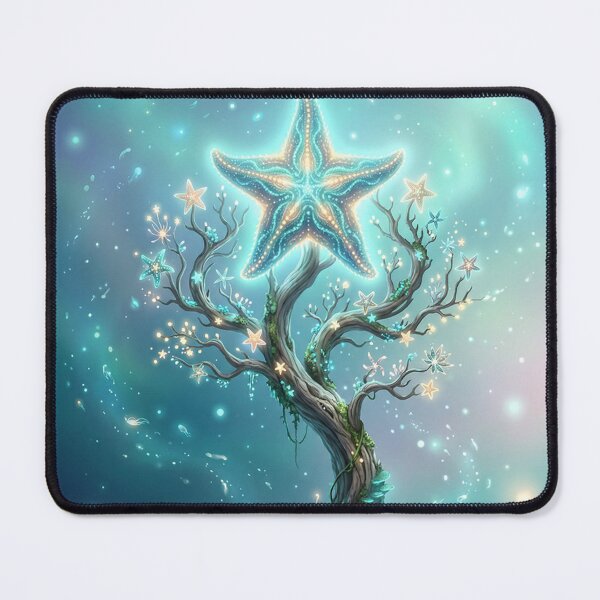 Item preview, Luminous Star Tree – Mystical Underwater Fantasy World designed and sold by Herzbaumatelier.