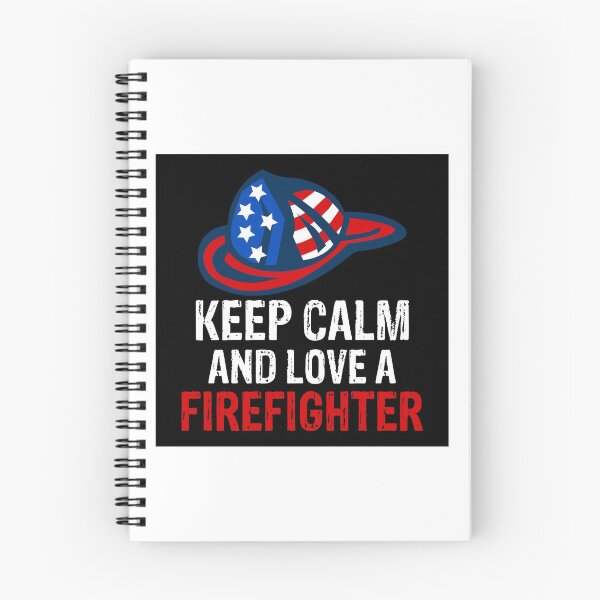 Item preview, Keep Calm And Love A  Firefighter designed and sold by URBANBOX.