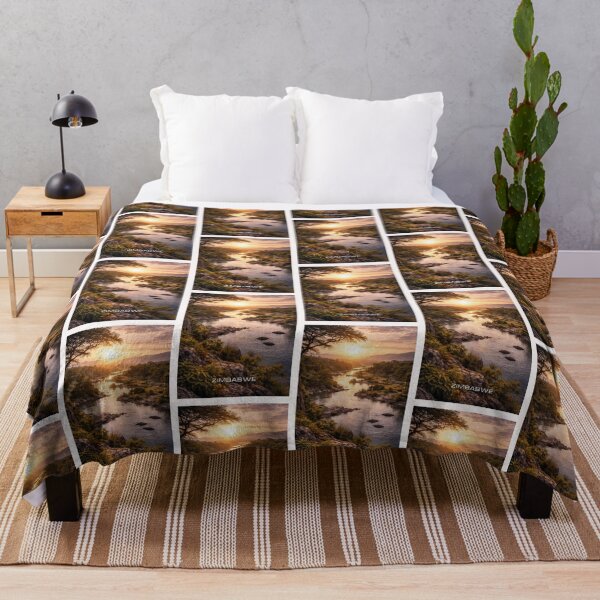 Item preview, Zimbabwe Travel Art designed and sold by Thistle-TShop.