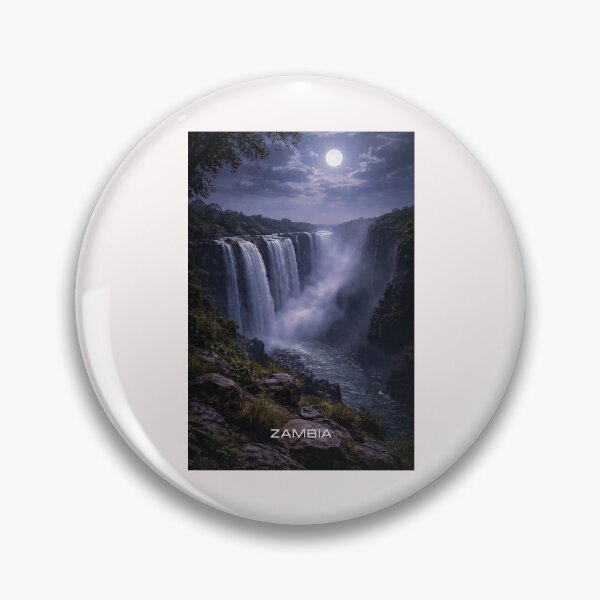 Item preview, Zambia Travel Art designed and sold by Thistle-TShop.