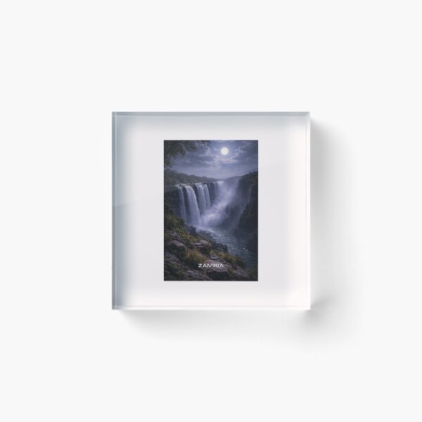 Item preview, Zambia Travel Art designed and sold by Thistle-TShop.