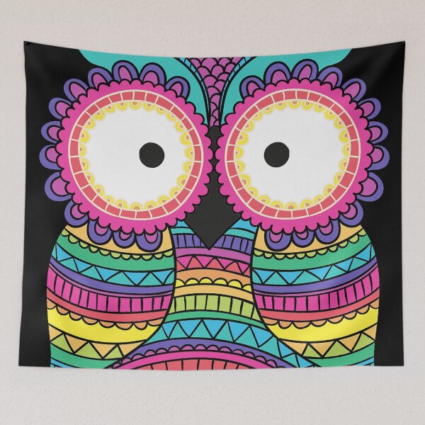 Item preview, Cute Colorful Owl designed and sold by Divine Ease.