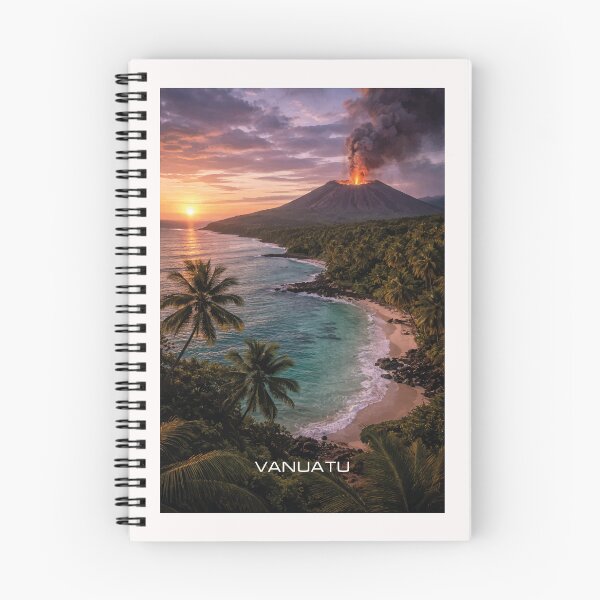 Item preview, Vanuatu Travel Art designed and sold by Thistle-TShop.