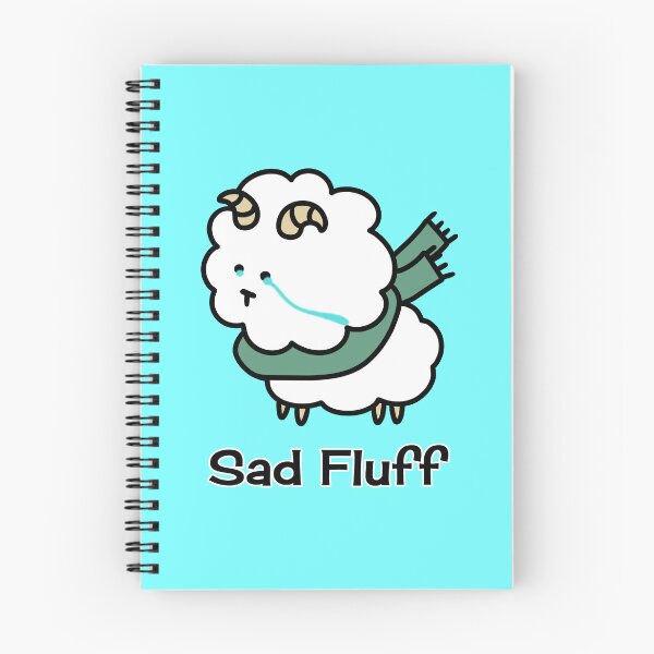 Item preview, Cute Sad Sheep with Green Scarf Kawaii Art designed and sold by ubborn.
