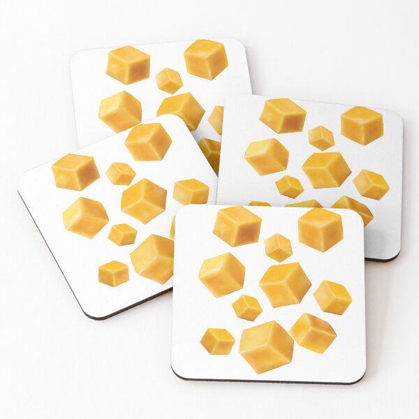 Item preview, Falling Mango Cubes Isolated on Transparent Background PNG designed and sold by GibSpsr.