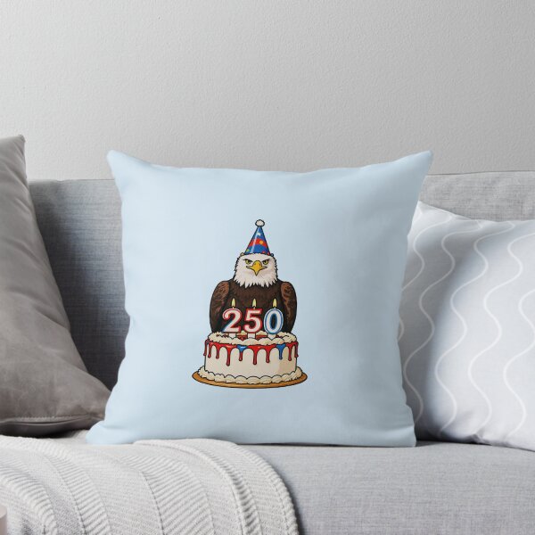 Item preview, Águila con pastel de cumpleaños designed and sold by Lisa Bittinger.