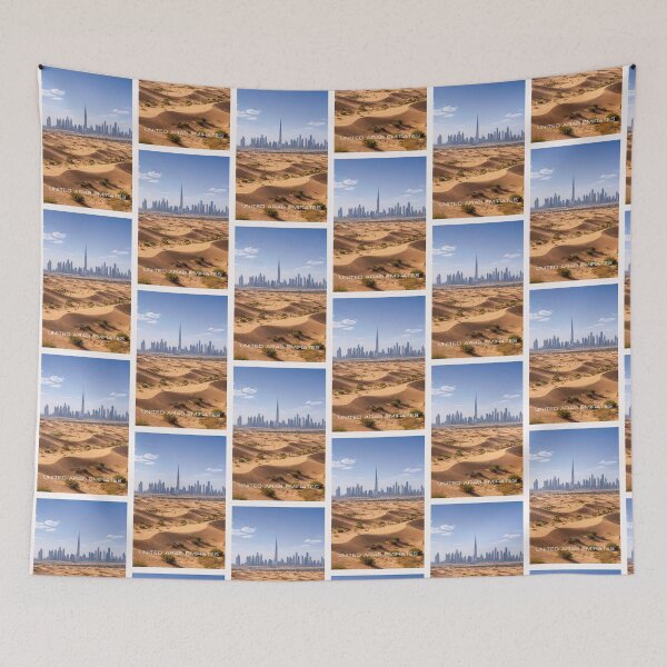Item preview, United Arab Emirates Travel Art designed and sold by Thistle-TShop.