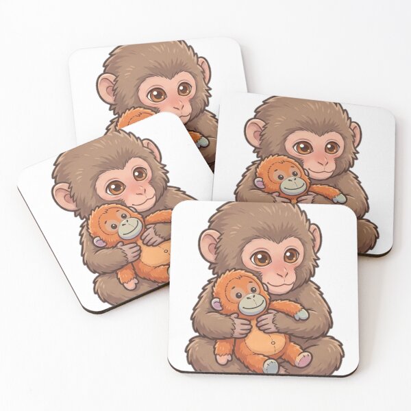 Item preview, Panchi-kun the Baby Macaque Hugging Plush Orangutan – Viral Cute Monkey Comfort Story | Punch monkey  designed and sold by Fandom Universe.