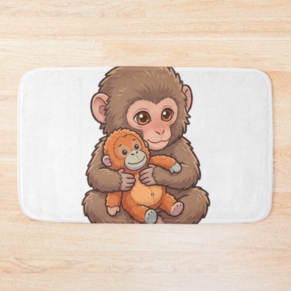 Item preview, Panchi-kun the Baby Macaque Hugging Plush Orangutan – Viral Cute Monkey Comfort Story | Punch monkey  designed and sold by Fandom Universe.