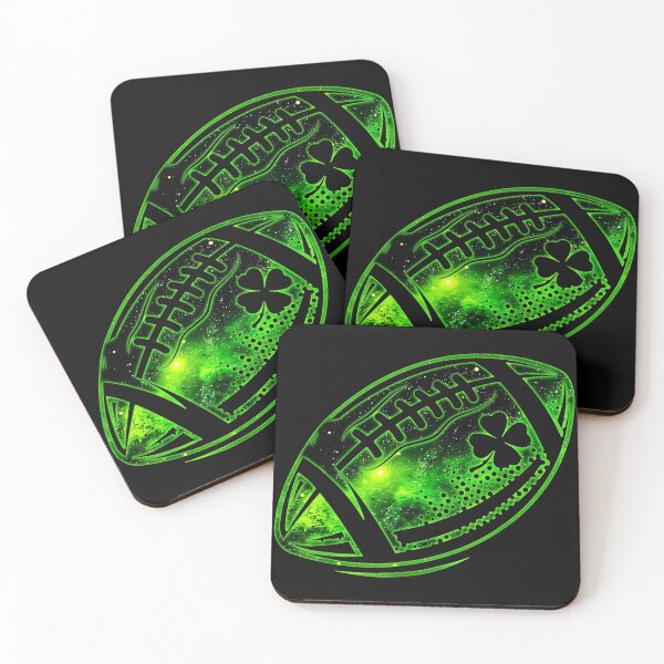 Item preview, St Patricks Day Football Fan Lucky Shamrock designed and sold by SanTiOmal.