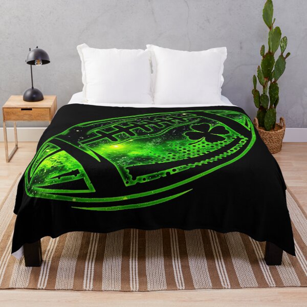 Item preview, St Patricks Day Football Fan Lucky Shamrock designed and sold by SanTiOmal.