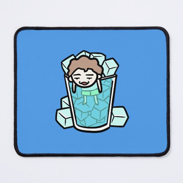 Item preview, Chilling in a Glass - Ice Cube Boy designed and sold by ubborn.