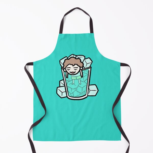 Item preview, Chilling in a Glass - Ice Cube Boy designed and sold by ubborn.