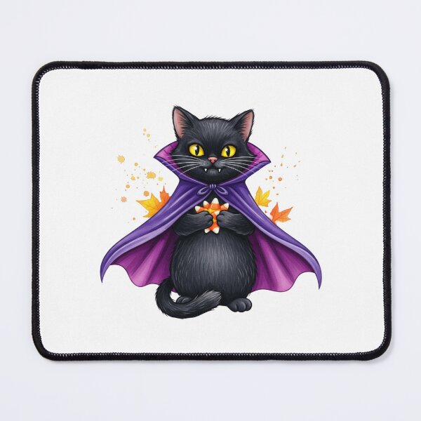 Item preview, Cute Vampire Cat Halloween designed and sold by KrisGraphic45.