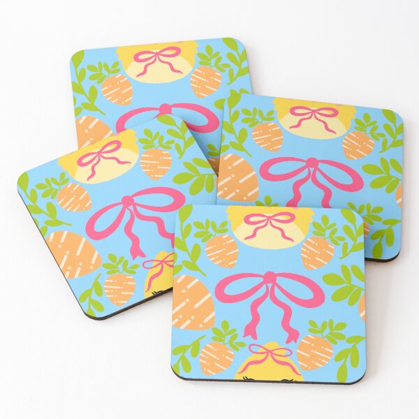 Item preview, Chicken Ribbon and Carrot Pattern designed and sold by foundthenat.