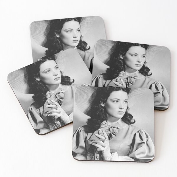 Item preview, Gene Tierney During the Filming of â Belle Starrâ (1941) designed and sold by loismalfin.