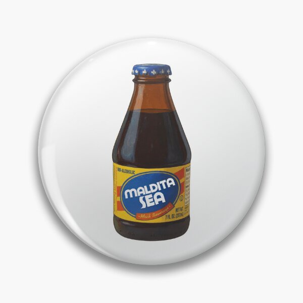 Item preview, Maldita Sea | Malta Goya Puerto Rican Humor Sticker (no background) designed and sold by Hard Copy Goods.