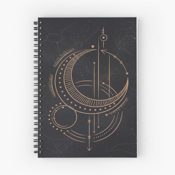 Item preview, Celestial Geometric Moon and Stars designed and sold by ChiqueAvenue.