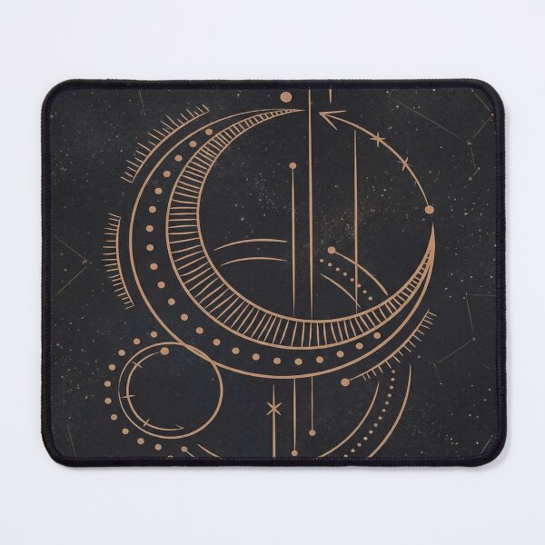 Item preview, Celestial Geometric Moon and Stars designed and sold by ChiqueAvenue.