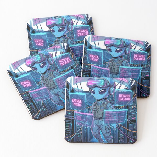Item preview, VR Alien Sysadmin  Error Overload designed and sold by KurtByteStudio.