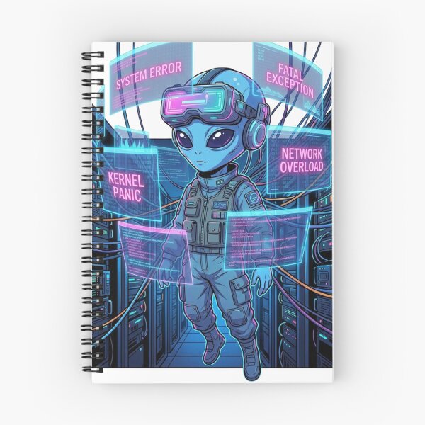 Item preview, VR Alien Sysadmin  Error Overload designed and sold by KurtByteStudio.