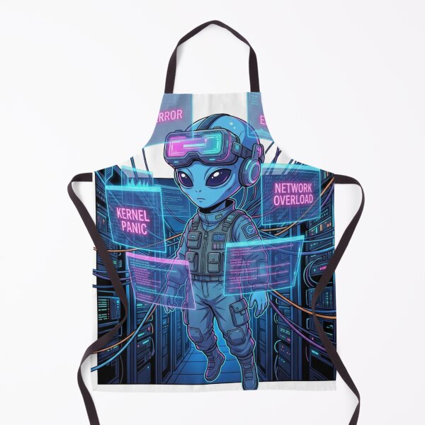 Item preview, VR Alien Sysadmin Error Overload designed and sold by KurtByteStudio.