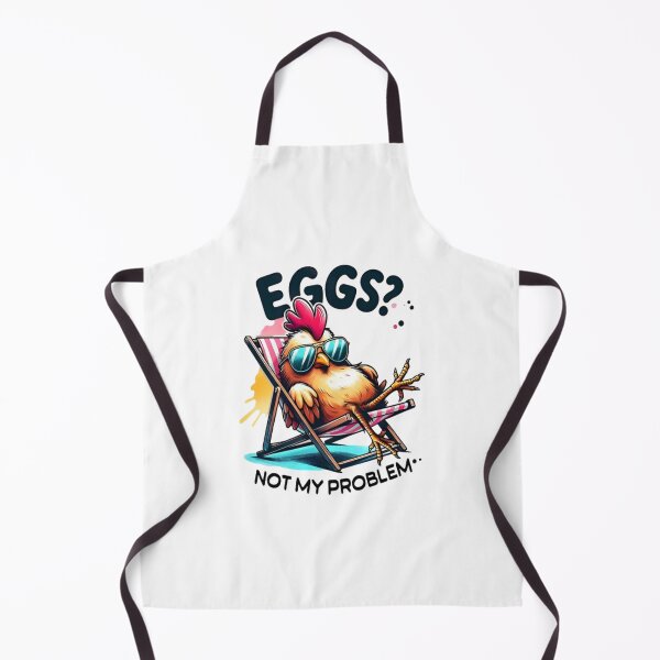 Item preview, Eggs Not My Problem - cute funny chicken design for & mugs PNG, Funny Chicken Easter Design, Sublimation funny designed and sold by Jeffasmooren.