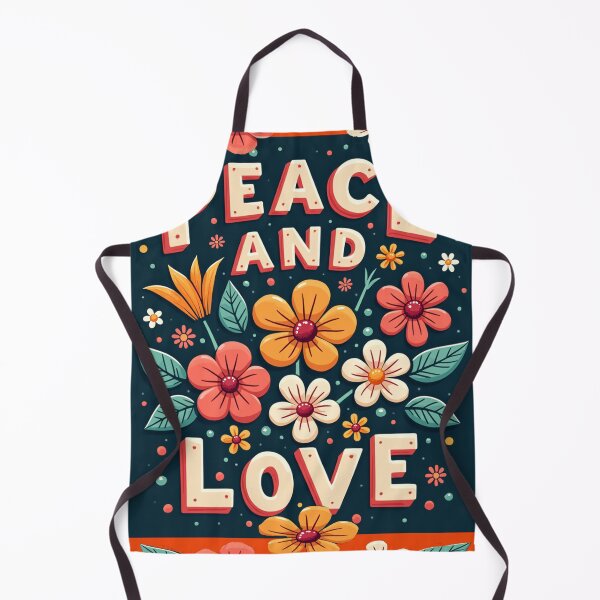 Item preview, Copy of Peace, love and flowers {red background} designed and sold by Faerieglen.